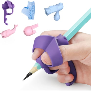 ORUYROP Silicone Pencil Grip, Assorted Colors, 5 Count