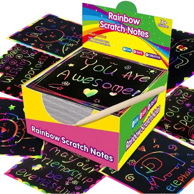 Craft Kit for Children DIY Activity Pad with 100 Sheets Party Game Toy for All Occasions