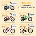 thumbnail image 4 of RoyalBaby Vélo pour Enfant Freestyle d'Extérieur avec Roues Stabilisatrices, 16 Pouces, Noir, 4 of 12