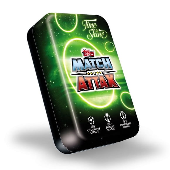 2024-25 Topps Match Attax UEFA Champions League Cards - Green Mega Tin #3 (44 Cartes + 4 le)
