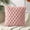 Pink, variant on Super Soft Bohemian Pillowcase Solid Color Pillowcase Decorative Textured Throw Pillowcase Modern Home Decor For Sofa Bedroom Holiday Gift