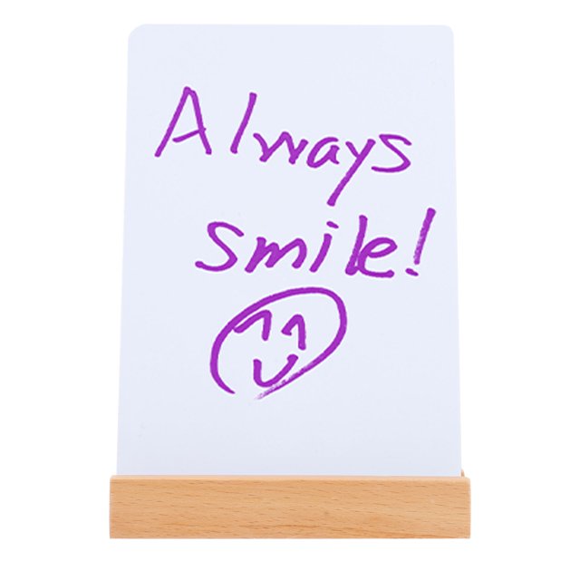 COOPHYA writing board with base Dry Erase Board White Modern Style 1 Set