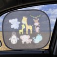 thumbnail image 4 of MasteelfCA 2Pcs Cartoon Car Side Window Sunshades Baby Sun Shades for Blocking UV Rays, 4 of 7