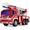thumbnail image 1 of Fire Engine Toy ,Fire Truck Toy ,Inertial Cars ,Emergency Rescue Truck with Lights and Sounds，Educational, 1 of 7