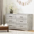 thumbnail image 1 of Commode 6 tiroirs pour Bébé, fini Pin bord de mer, collection Helson de Meubles South Shore, 1 of 8
