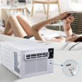 thumbnail image 3 of Climatiseurs Portables, Climatiseur Portable pour Chambre, Télécommande / Tactile 280W Refroidisseur avec Mode Sommeil & Déshumidification pour Camping Extérieur Voiture Cuisine, Usage Froid et Chaud Double, 3 of 8