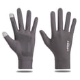 thumbnail image 1 of Summer UV Protection Gloves, Non-Slip Touchscreen Gloves for Men Women Breathable Gloves for Driving Cycling Riding Climbing Golfing Workout (Grey, L), 1 of 8