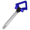 thumbnail image 4 of Unique Bargains Black Aluminum Alloy Triangle Shape Front Rear Bumper Trailer Ring Eye Towing Tow Hook Screw for Lexus IS IS250, 4 of 6