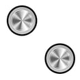 thumbnail image 2 of Ruiboury Mobile Phone Game Joystick Practical Screen Sucker Rocker Gamepad Button Controller Assist Joypad Gaming Supplies Black 2Set, 2 of 6