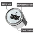 thumbnail image 3 of 0-190ohm Fuel Level Gauge Digital Oil Tank Level Indicator Meter With Red LED Fuel Gauge ForBoat Car Truck ,Easy to Install, 3 of 7