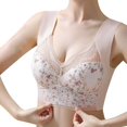 thumbnail image 4 of Lingerie for Women Oversized Thin Lingerie with A Large Chest and No Steel Ring Sports Bra Gathered Sagging and Beautiful Back Daily Bra Rings for Women Sizes : M-4XL, 4 of 8
