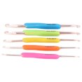 thumbnail image 3 of Crochet Hook , Double Ended Polished Finish Crochet Hooks  For Hand Sewing For Knitting, 3 of 8