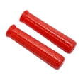 thumbnail image 4 of 2Pcs Wheelbarrow Rubber Handles, Round Tubes Red Replacement Handles, 4 of 7