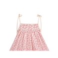 thumbnail image 4 of Robe Fille Printemps Rose Bretelles Spaghetti Florale Sans Manches 5 Ans, 4 of 6