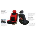 thumbnail image 4 of Car Seat Cover Full Set with Steering Wheel, Belt, & Head Rest Covers 11 Colors, 4 of 6