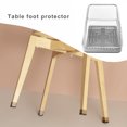 thumbnail image 3 of LCXmlly Floor Protector For Chair Legs 4Pcs Silicone Chair Leg Covers Non slip Scratch resistant Table Leg Floor Protectors for Furniture, 3 of 9
