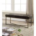 thumbnail image 1 of K ELITE Filia Fur Bench Dark Grey, 1 of 1