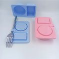 thumbnail image 5 of TIELUTT Silicone Food Storage Containers with Compartments for Kitchen and Soup Containers with Lids for Lunch Freezer Containers for Soup under Organization Lunch Picks for Kids Fit and Fresh Contai, 5 of 5