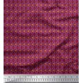 thumbnail image 1 of Soimoi Poly Georgette Fabric Artistic Floral Print Sewing Fabric Yard 52 Inch Wide, 1 of 3
