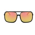 thumbnail image 1 of Optical Glasses Black Rimmed Spectacles Hip-hop Fashionable UV Protection Large-frame Clothing Accessories for Eyes Protection Black Rimmed Red, 1 of 5