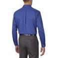 thumbnail image 3 of Van Heusen Chemise Oxford à Manches Longues pour Homme, 4TG, Bleu Anglais, 3 of 5