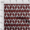 thumbnail image 1 of oneOone Cotton Cambric Fabric Floral & Triangle Block Print Fabric By Yard 56 Inch Wide, 1 of 4