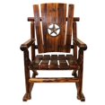 thumbnail image 1 of Leigh Country TX 93621 Leigh Country Char-Log Star Medallion Rocker, 1 of 1