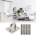 thumbnail image 4 of Ceiling Suspension Hook, Stable Reliable Stainless Steel Hammock Hanger  For Yard, 4 of 8