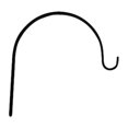 thumbnail image 1 of Village Wrought Iron PH-8 Support Mural pour Plantes, 1 of 4