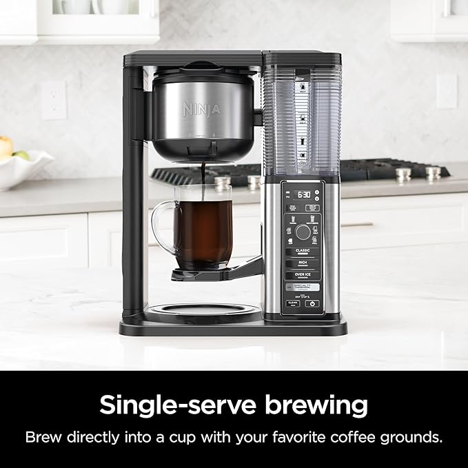 Ninja CM401 Specialty 10-Cup Coffee Maker with 4 Brew Styles for