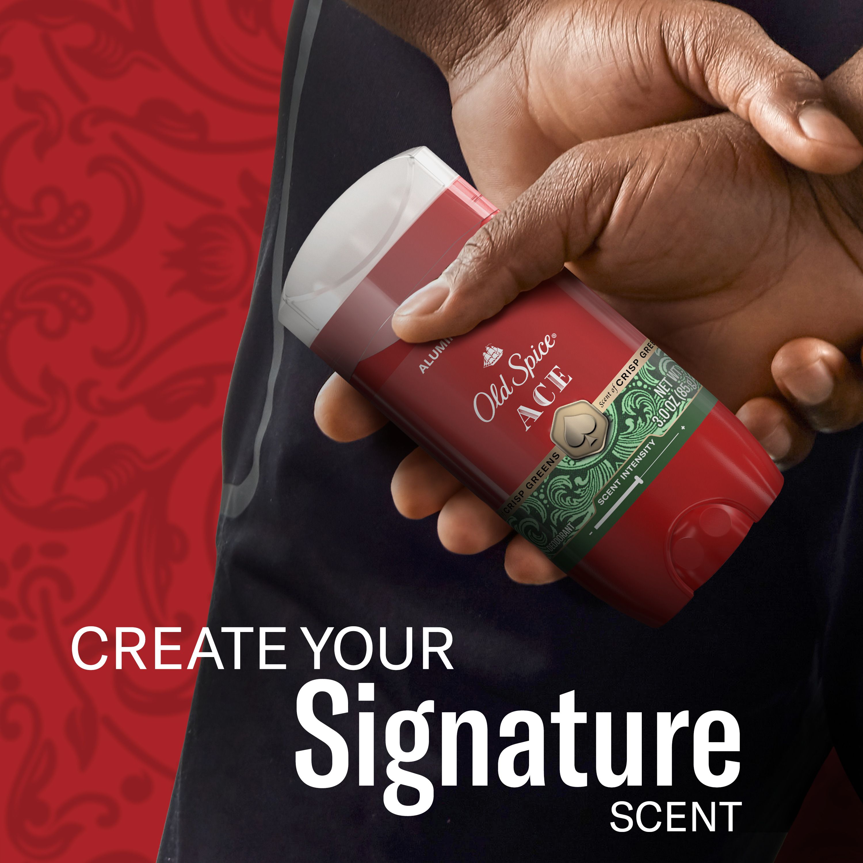Old Spice Collection Rouge – Désodorisant Ace – 85 g