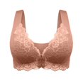 thumbnail image 1 of SNNROO Front Closure Bra For Women With Side Breasts For Breathable And Comfortable Underwear Without Steel Rings Fully Cup Anti Slip Underwear Daily Bra, 1 of 5