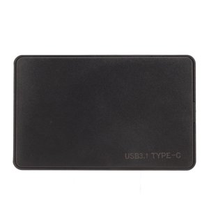 USB3.1 Enclosure, USB3.1 Type C Plug and Play Hard Drive Enclosure  for Home