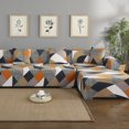 thumbnail image 4 of CHOK 2024 Housse de Sofa Ajustée Extensible Housse Élastique Tissu Motif Imprimé Chaise Causeuse Canapé Banquette Antidérapante Housses de Sofa Protège-Meubles Lavable, 4 of 9