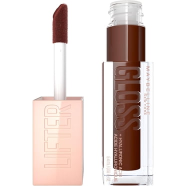 Maybelline New York Lifter Gloss, Hydrating Lip Gloss with Hyaluronic Acid, toast ,5.4 ml