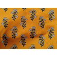 thumbnail image 4 of oneOone Cotton Poplin Fabric Leaves & Floral Block Print Fabric By Yard 42 Inch Wide, 4 of 4