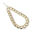 thumbnail image 1 of Cuban Link Thick Golden Chain Dog Cat Pets Safety Collar, 1 of 9