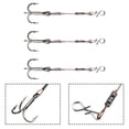 thumbnail image 2 of 3 Pcs Leurres de Pêche pour Perche et Bar, Hameçons Triples en Acier Inoxydable, 2 of 10