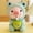499465 Green, variant on 25cm Kawaii Bubble Pig Plush Toy Stuffed Animal Bunny Frog Tiger Soft Pillow Cup Milk Tea Boba Plushies Doll For Kids Girls Gift,499465 Green
