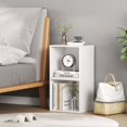 thumbnail image 4 of Costway 4 PCS Wooden Cube Storage Organizer Stackable Open Book Shelf for Small Space White, 4 of 8