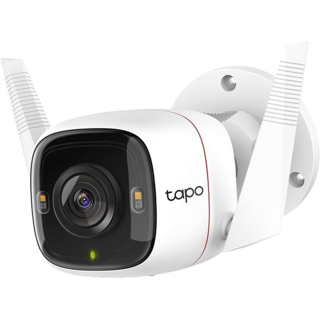 TP-Link Tapo Wired Weatherproof Outdoor 2K 4MP QHD Security Camera - White
