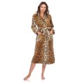 thumbnail image 1 of White Mark Women's Super Soft Lounge Robe, 1 of 6