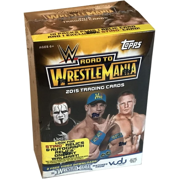 15 TOPPS WWE RTW VB