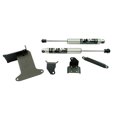 thumbnail image 1 of Superlift Steering Stabilizer 92722 Dual; Silver Shock Absorbers; With Brackets/Hardware; Set Of 2, 1 of 4