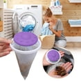 thumbnail image 1 of Deals of The Day Clearance! Washing Machine Float Filter, Floating Hair Catcher, Laundry Filter for Washing Machines, Prevents Clogs, Hair Catching Tool for Home Use, 1 of 9