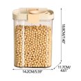 thumbnail image 2 of LSLJS Kitchen Food Storage Sealed Jar Food-Grade Plastic Container for Cereals and Grains, 2 of 5