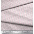 thumbnail image 2 of Soimoi Tissu en Rayonne Géométrique Cube Imprimé 1 Yard 42 Pouces de Large, 2 of 3