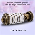 thumbnail image 2 of Lover Lock Anniversary Valentine‘s Day Romantic Birthday Gift, 2 of 9