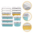 thumbnail image 2 of Miangastore 40 Sets Aluminum Foil Pans Baking Cake Pans Disposable Pudding Baking Pans with Lid, 2 of 8