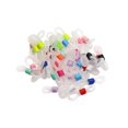 thumbnail image 1 of maskred à la Mode 50 Pcs Lunettes Chaîne de Lunettes Sangle Support Boucle Embouts Type D 50 Pcs 5Ensemble, 1 of 6
